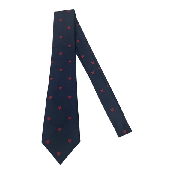 Thornhill Menswear Valentine’s  Day Heart Tie - Picture 1 of 3